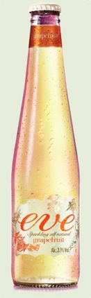Фирменная бутылка пива Eve Grapefruit