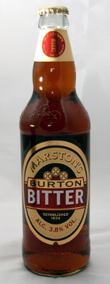 Бутылочка английского пива Marston's Burton Bitter - фото