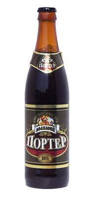 Фирменная бытулка темного пива Афанасий Портер