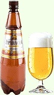 Фирменная бутылка пива Афанасий Премиум крепкое