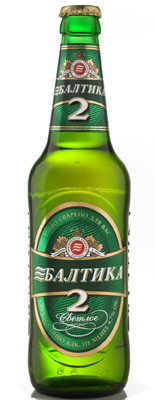 Пиво Балтика 2 фото в фирменной бутылке