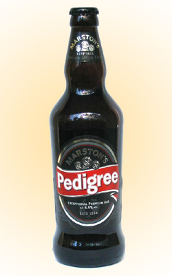 Бутылочка английского пива Marston's Pedigree - фото
