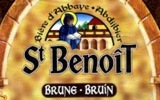Фирменная бутылка пива St Benoit Brune