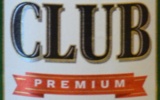 Фирменная бутылка пива Club Premium
