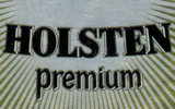 Фирменная баночка пива Holsten Premium