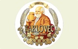 Фирменная бутылка пива Karlovec Svetly Lezak