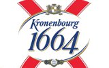 Фирменная бутылка Кроненбург 1664 в форме Эйфилевой башни