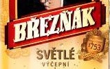 Фирменная бутылка пива Breznak Svetle Vycepni