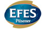 Фирменная бутылка пива Efes Pilsener
