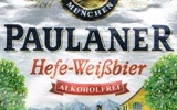 Фирменная бутылка пива Paulaner Hefe-Weissbier Alkoholfrei